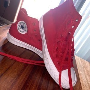 Red Chuck Taylor IIs